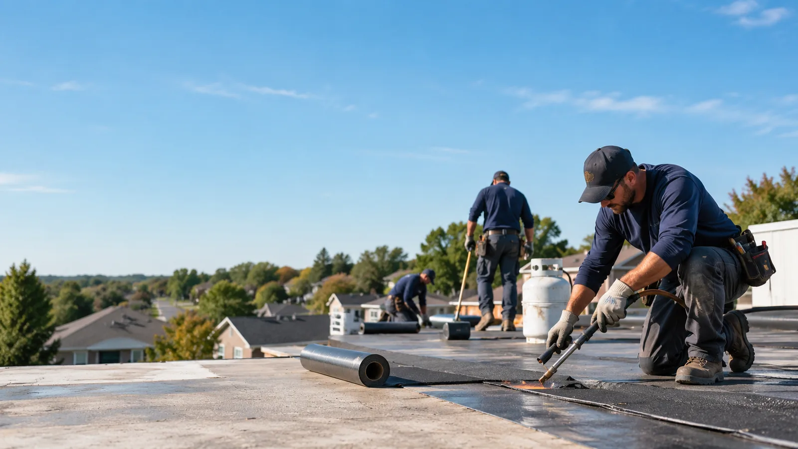 Flat Roof Leak Repair providers in Fairmount, GA